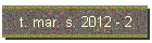 t. mar. s. 2012 - 2
